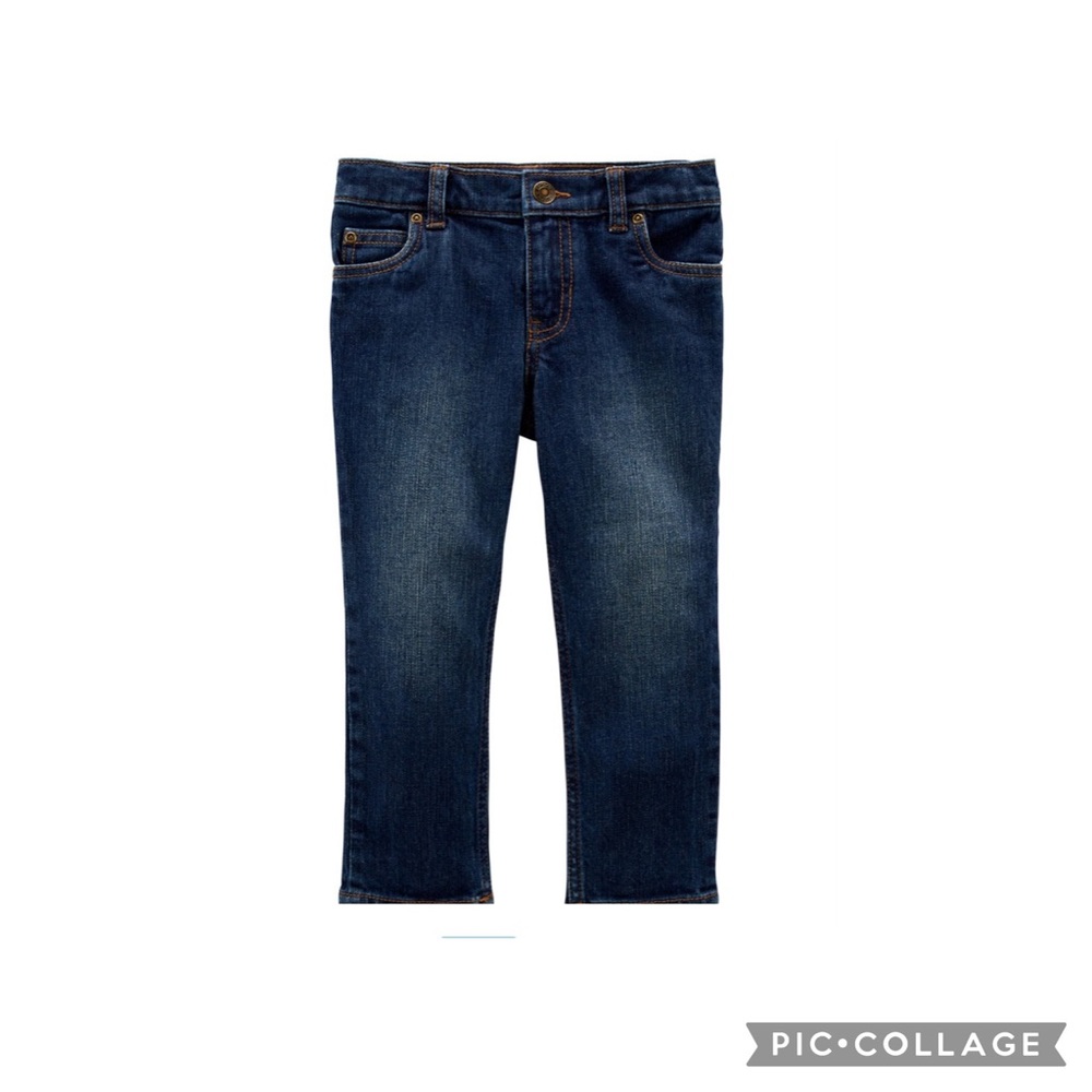 Carters toddler straight leg jeans NWT